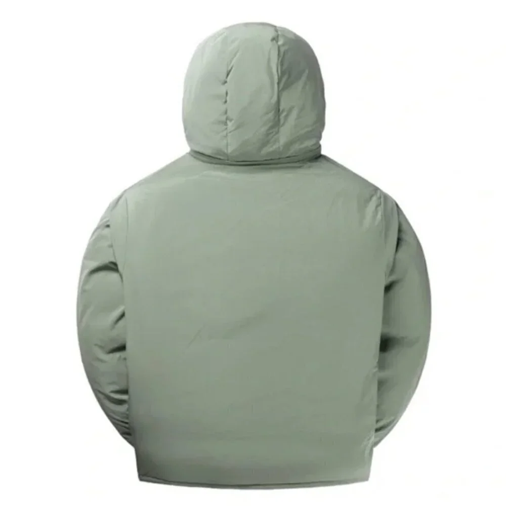 Daily Paper Joel Puffer Jacket Hooded Coat Iceberg Green (Never Worn) S